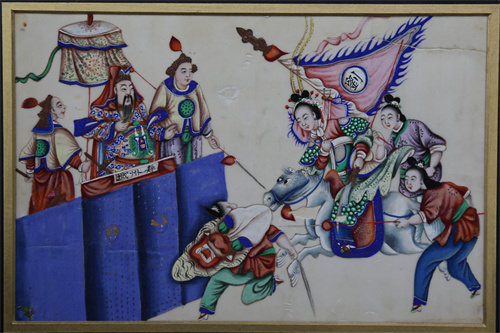 “刘金定”戏曲故事通草画.jpg