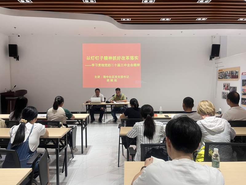 中南街：海中社区党支部召开学习贯彻党的二十届三中全会精神宣讲会（组图3）.png
